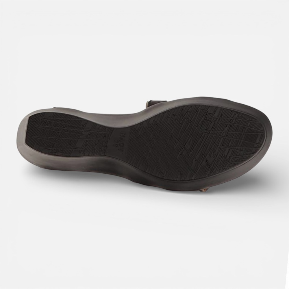 ✨NWOT Naot Gesture Wedge Sandals Women’s Leather 3” Heel Sz 39 US 8 - Picture 6 of 10